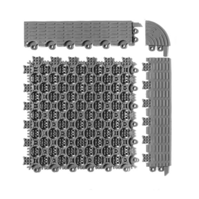 Esteiras de bloqueio quadradas do PVC Mats Puzzle Piece Interlocking Door de 20CM