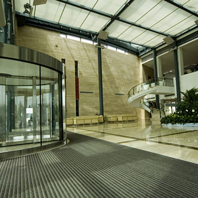 A entrada de alumínio Mats Hotel Lobby Carpet With de ALU2035 20MM drena furos