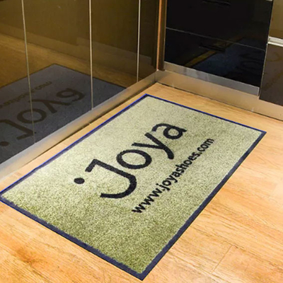 Superfície comercial do nylon de Mats Carpet Logo Doormats Rugs da entrada da cópia feita sob encomenda