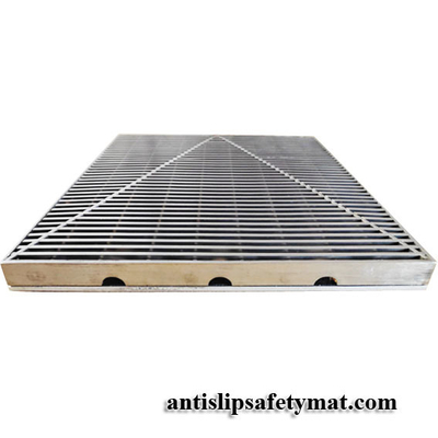 Entrada comercial Mats Slip Resistant Stainless Steel 304 da grelha do metal